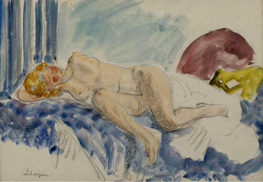 Studio di nudo disteso